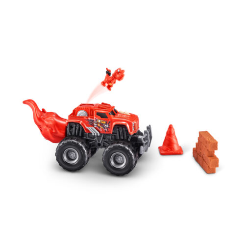 Игрушка в наборе с аксессуарами SMASHERS Monster Wheels ДИНО ТРЕК (74103A)