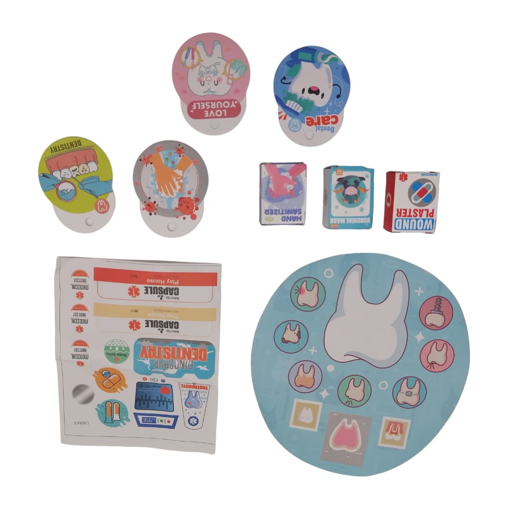 Іграшка-сюрприз Динозавр Набір Лікарських Інструментів (1368A3) Іграшка-сюрприз Динозавр Набір Лікарських Інструментів (1368A3)