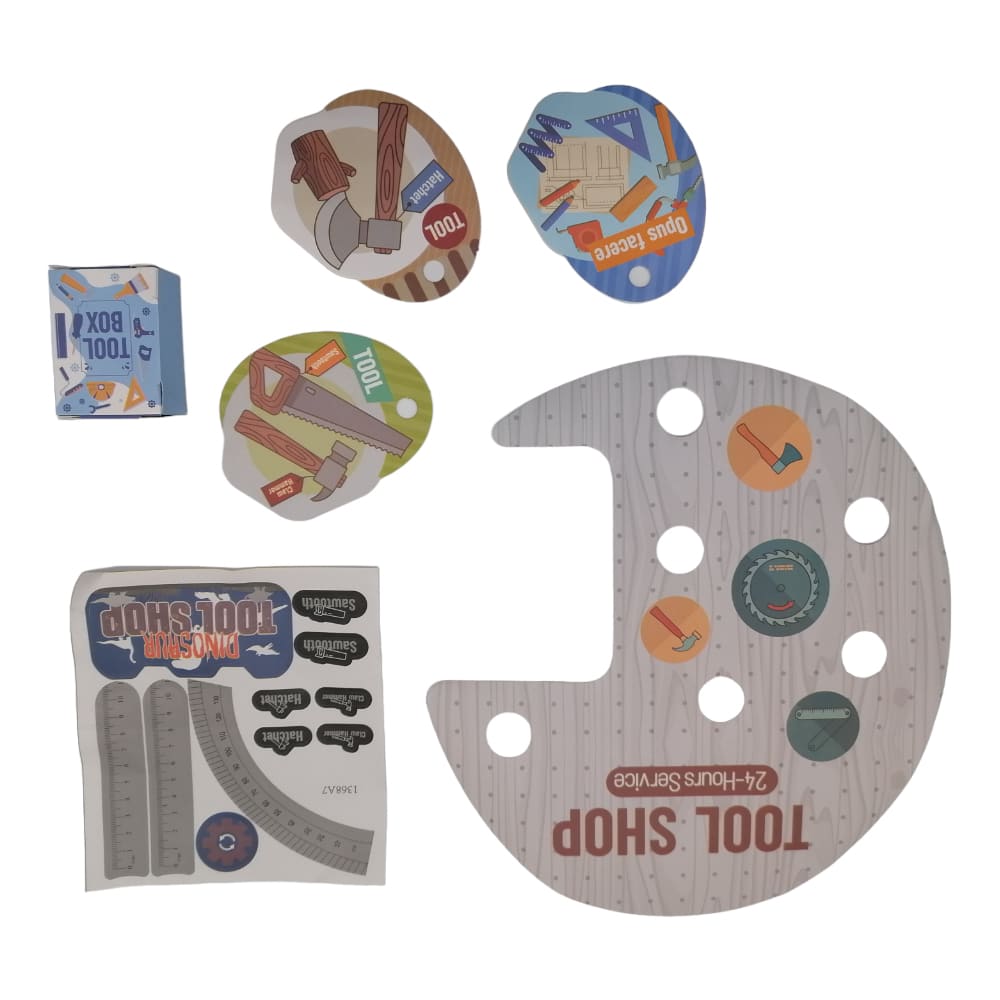 Іграшка-сюрприз Динозавр Набір Інструментів (1368A7) Іграшка-сюрприз Динозавр Набір Інструментів (1368A7)