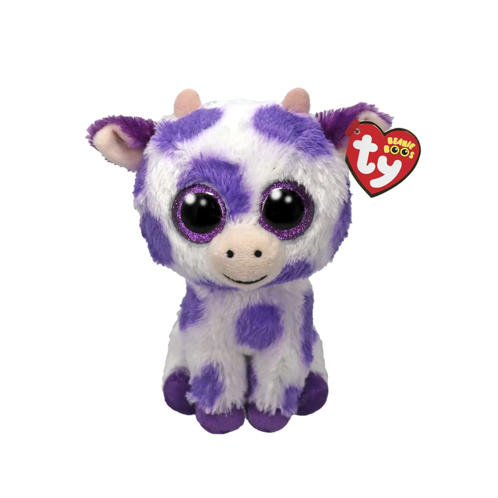 Мягкая игрушка TY Beanie Boos Корова ETHEL 15 см (37345)
