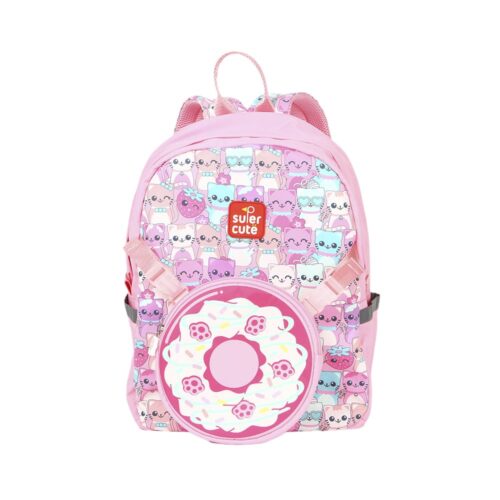 Backpack 2 in 1 Supercute Pink Kitten (SF127)