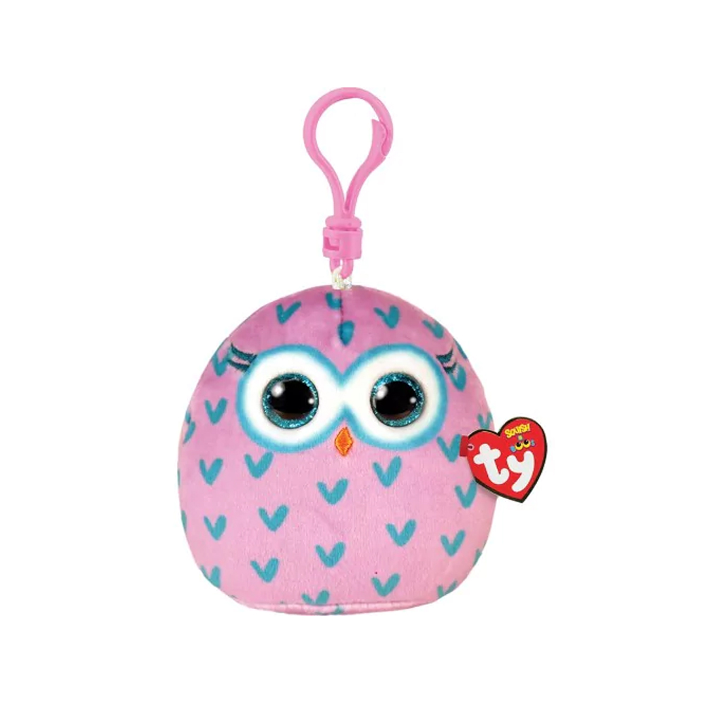 Мягкая игрушка TY SQUISH-A-BOOS Сова WINKS 12 см (39573)