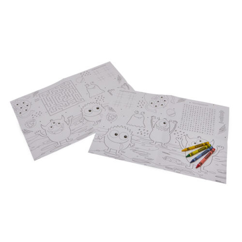 Crayola Coloring Pages “Monsters” 2 pcs with crayons (15755-B)