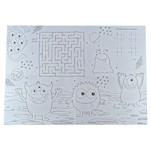 Crayola Coloring Pages “Monsters” 2 pcs with crayons (15755-B)