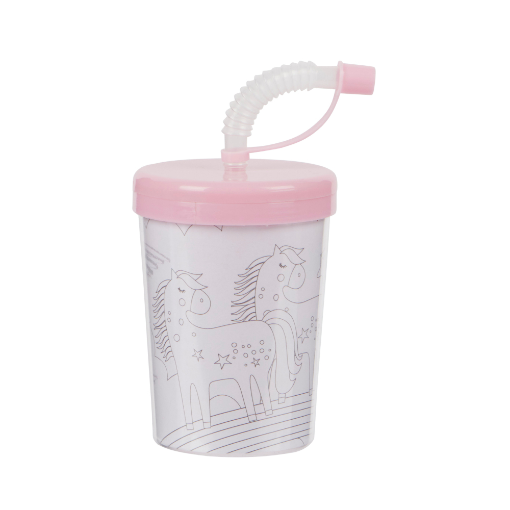 Crayola Pony Club Coloring Cup with Crayons (15765-B)