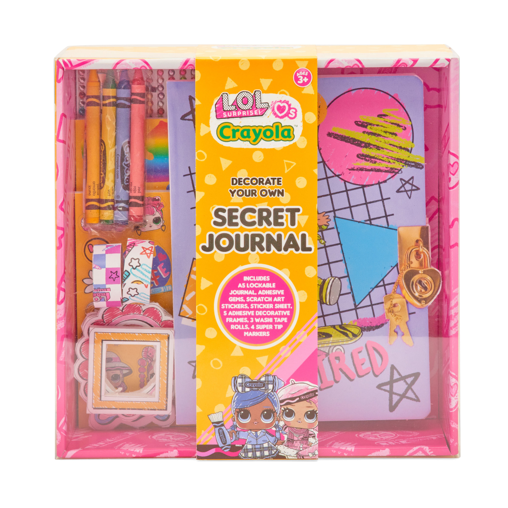 Набор для творчества Crayola «Дневник секретов» (35056)