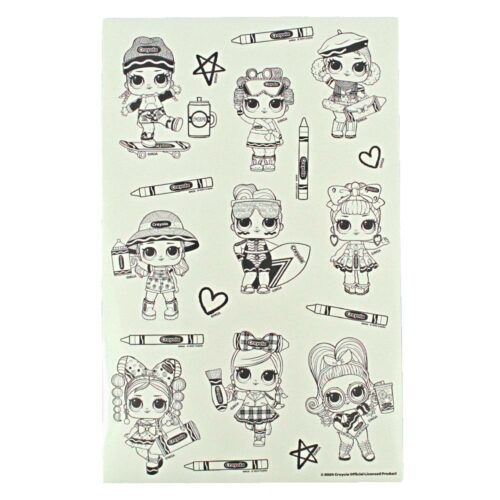 Crayola Coloring Stickers with Markers (35083)