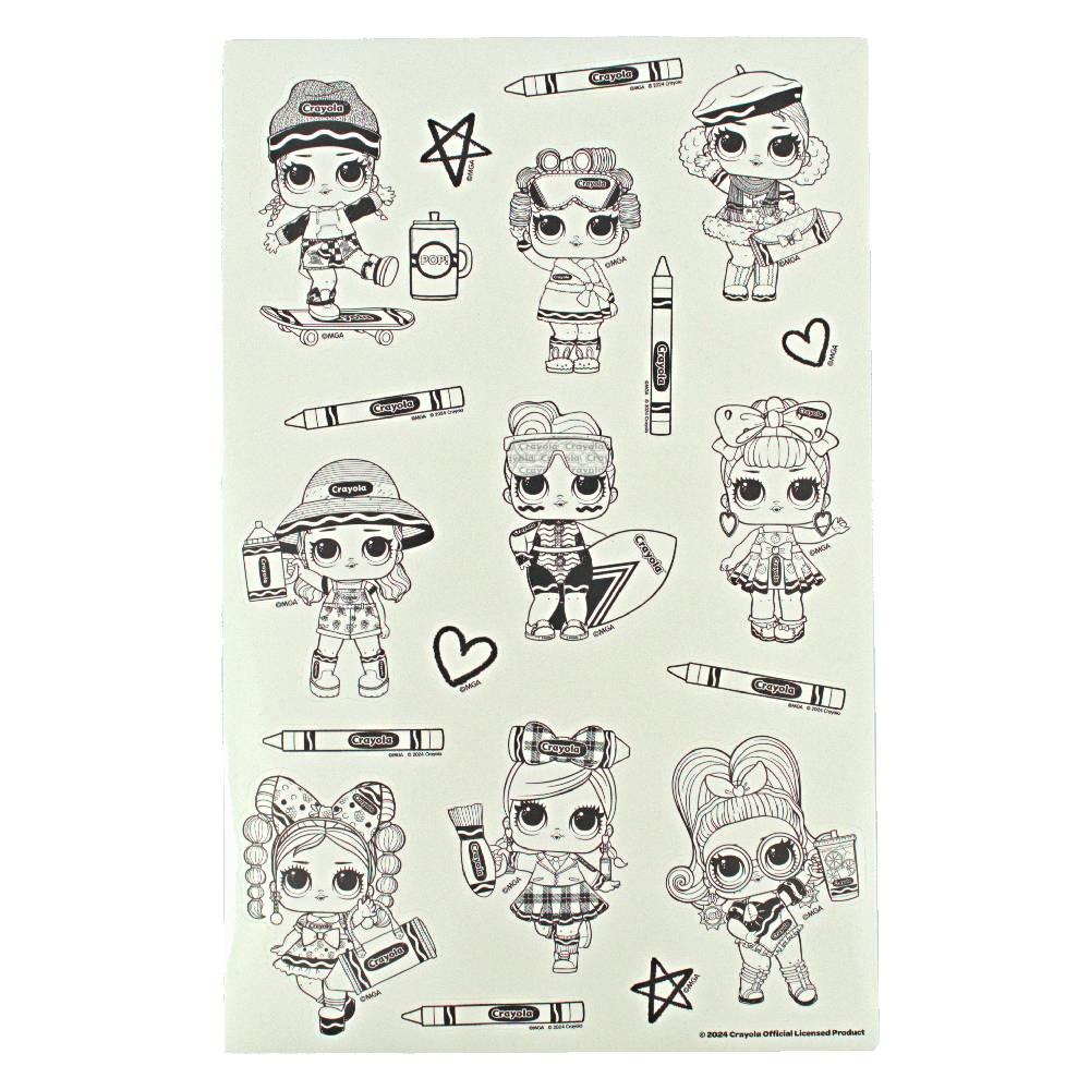 Crayola Coloring Stickers with Markers (35083)