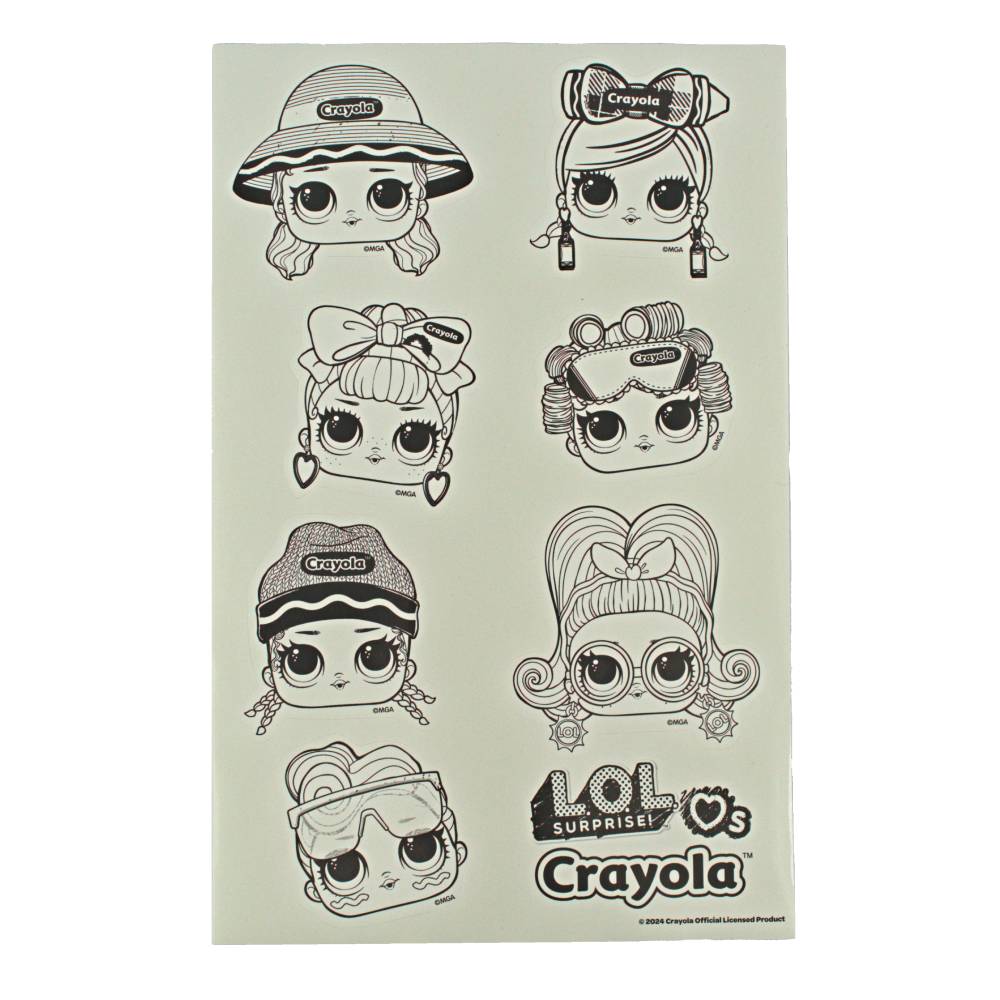 Crayola Coloring Stickers with Markers (35083)