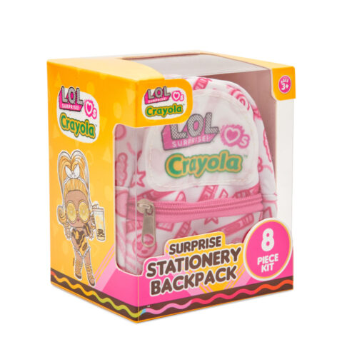 Набор для творчества Crayola «Мини-рюкзак», розовый (35054-C)