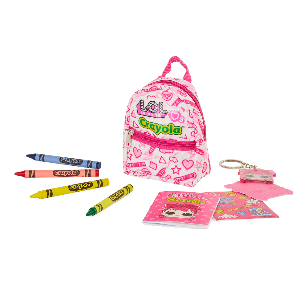 Набор для творчества Crayola «Мини-рюкзак», розовый (35054-C)