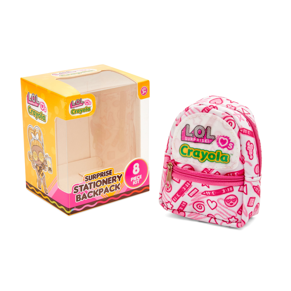 Набор для творчества Crayola «Мини-рюкзак», розовый (35054-C)