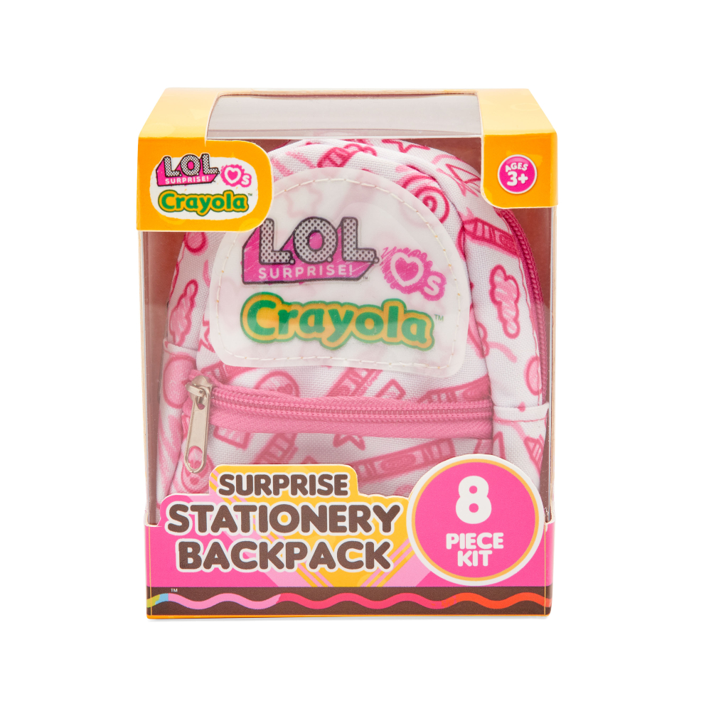 Набор для творчества Crayola «Мини-рюкзак», розовый (35054-C)