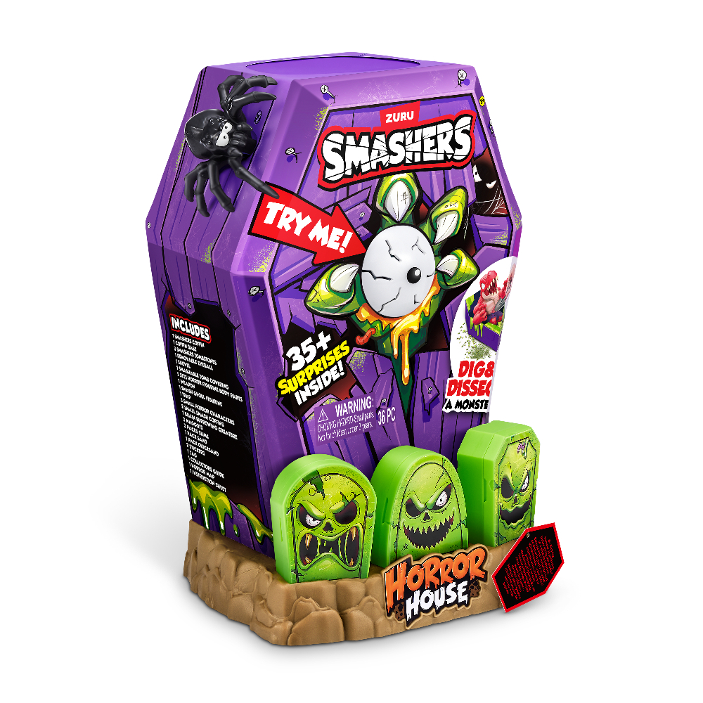 Іграшка у наборі з аксесуарами SMASHERS Horror House-Large &#8220;Діно&#8221; (74124A)