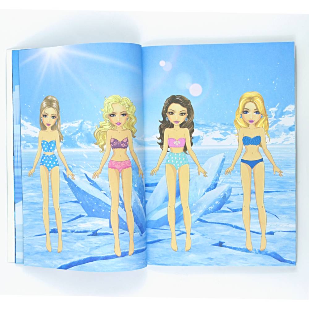 Зимний стикербук Besties «Одень меня» (961041)