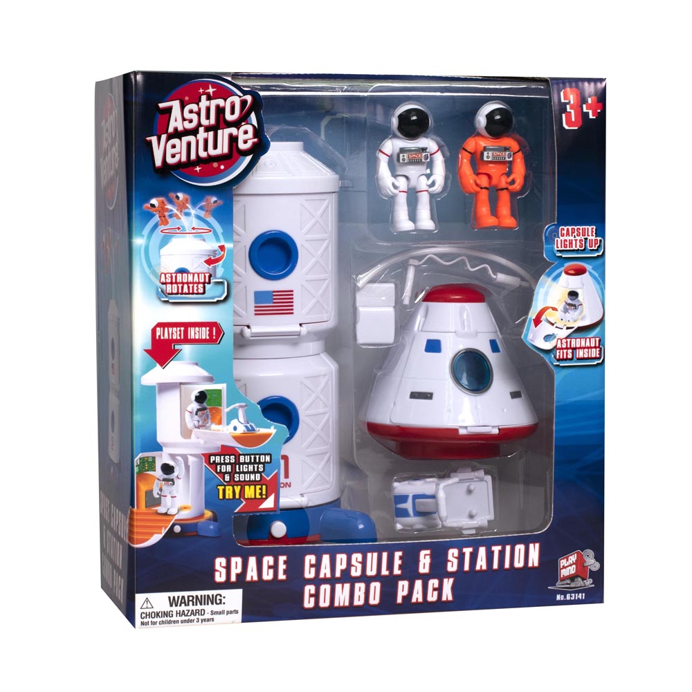 Ігровий набір Astro Venture SPACE STATION та CAPSULE (63141) Ігровий набір Astro Venture SPACE STATION та CAPSULE (63141)