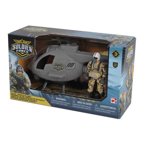 Play set SOLDIER FORCE PATROL HELICOPTER (545301)