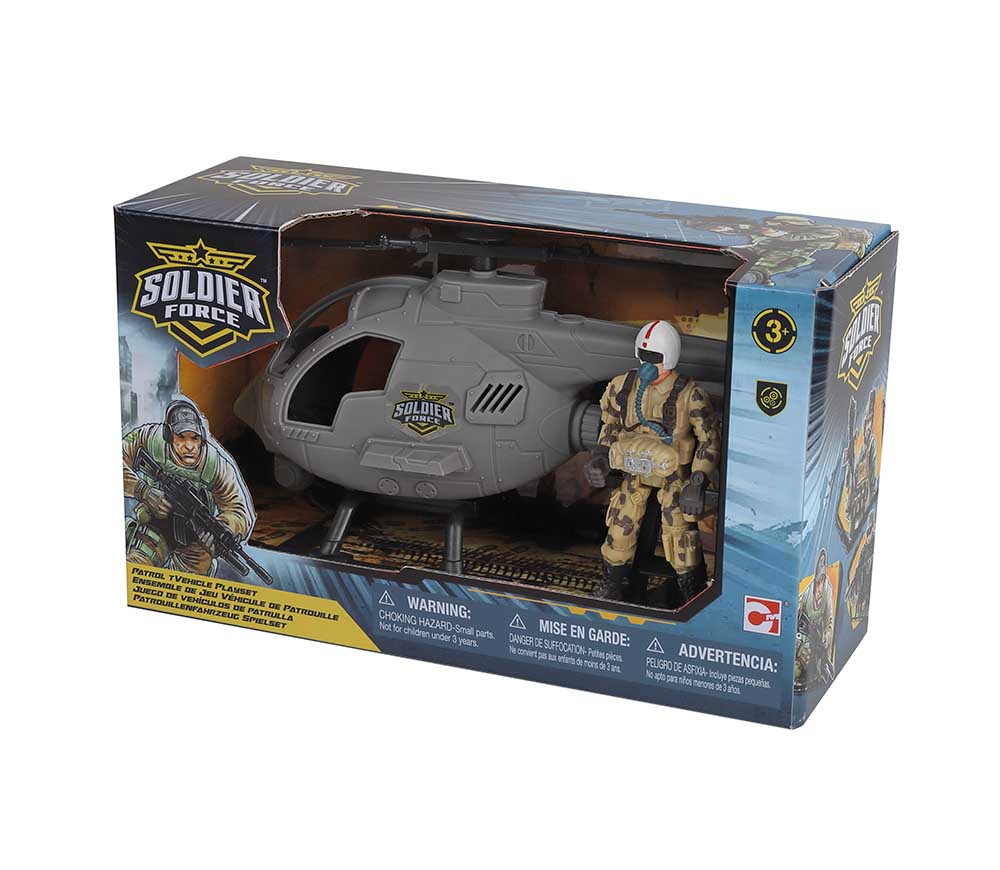 Play set SOLDIER FORCE PATROL HELICOPTER (545301)