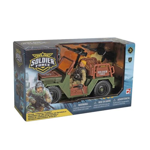 Play set SOLDIER FORCE PATROL JEEP (545301-1)
