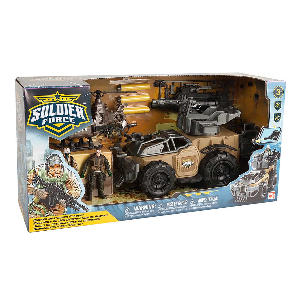Игровой набор SOLDIER FORCE BUNKER DESTROYER (545302)