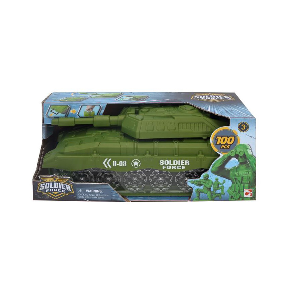 Игровой набор Soldier Force Солдаты Tank Mission Bucket/Танк (545334)