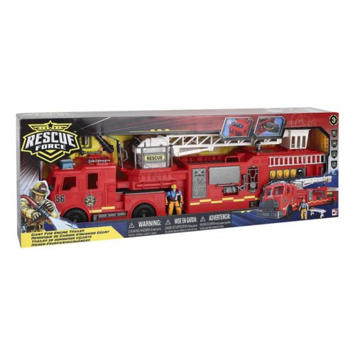 Game set Rescuers Resque Force Giant fire truck (546058)