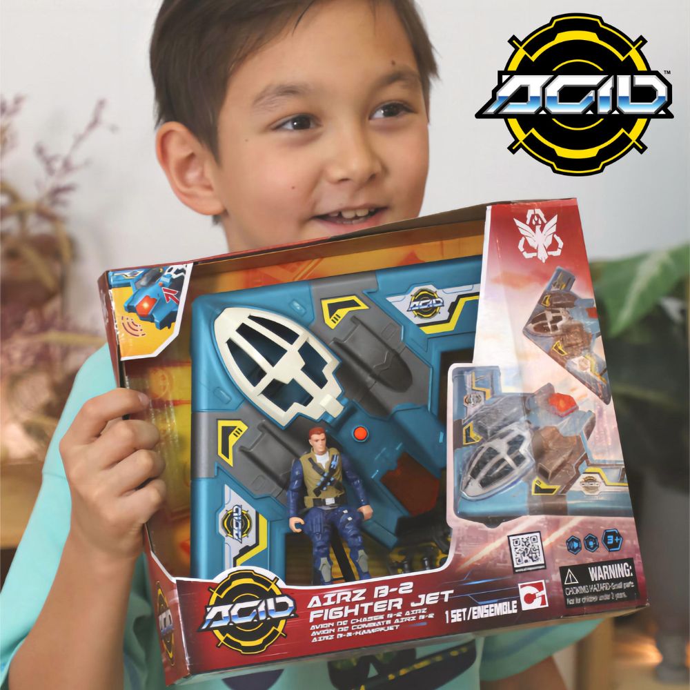 Игровой набор A.C.I.D. МорфоЗор Истребитель AIRZ B-2 (535200)