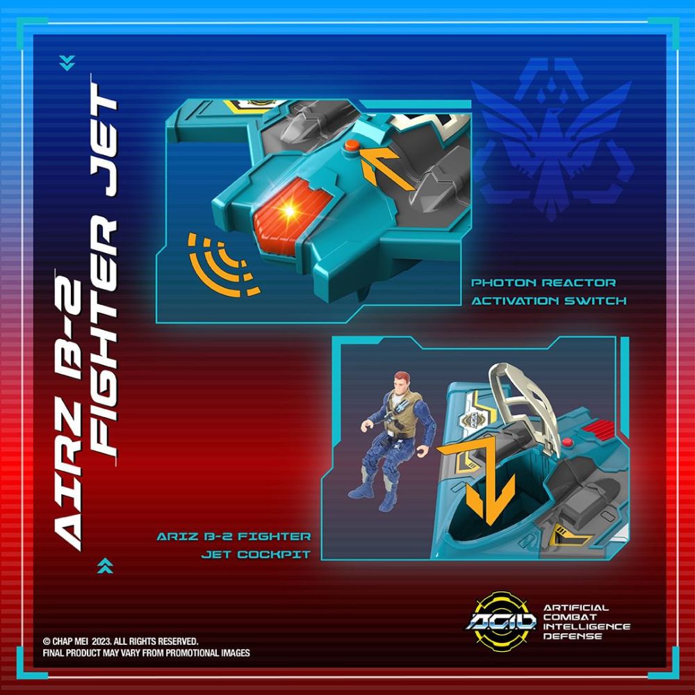 Игровой набор A.C.I.D. МорфоЗор Истребитель AIRZ B-2 (535200)