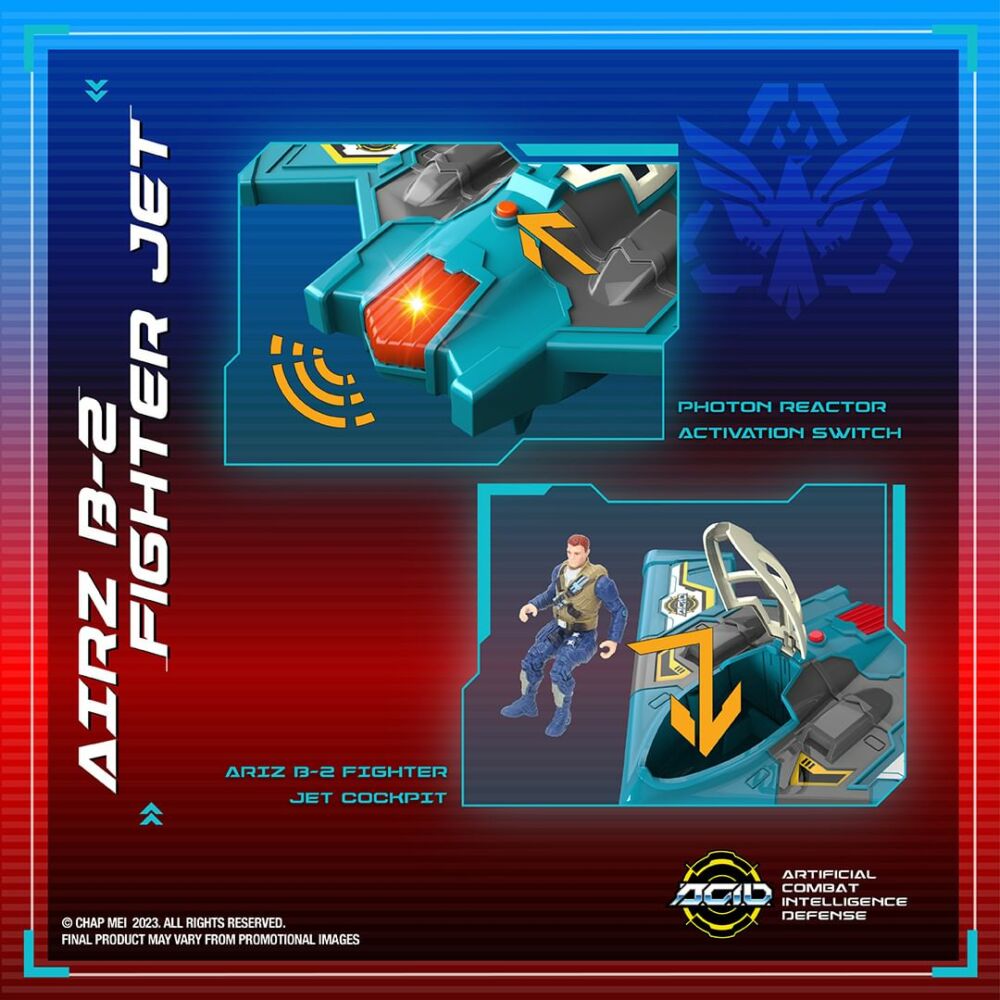 Игровой набор A.C.I.D. МорфоЗор Истребитель AIRZ B-2 (535200)