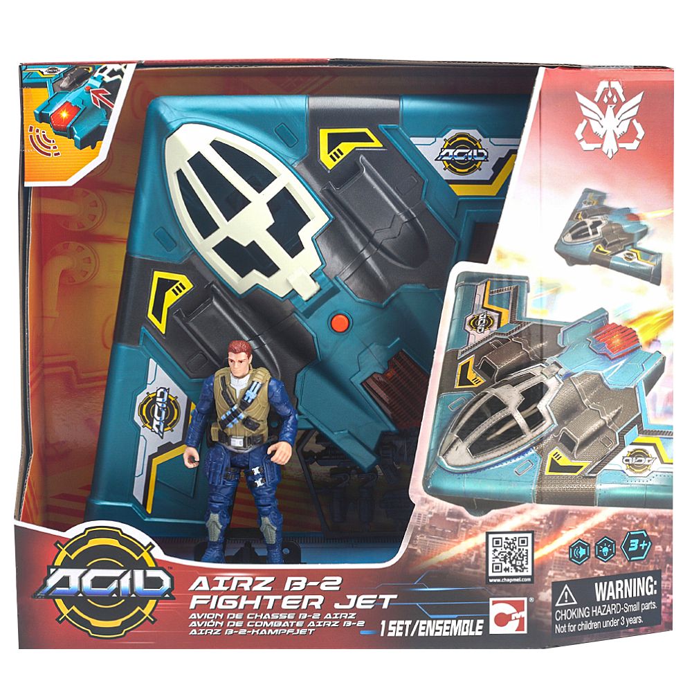 Игровой набор A.C.I.D. МорфоЗор Истребитель AIRZ B-2 (535200)