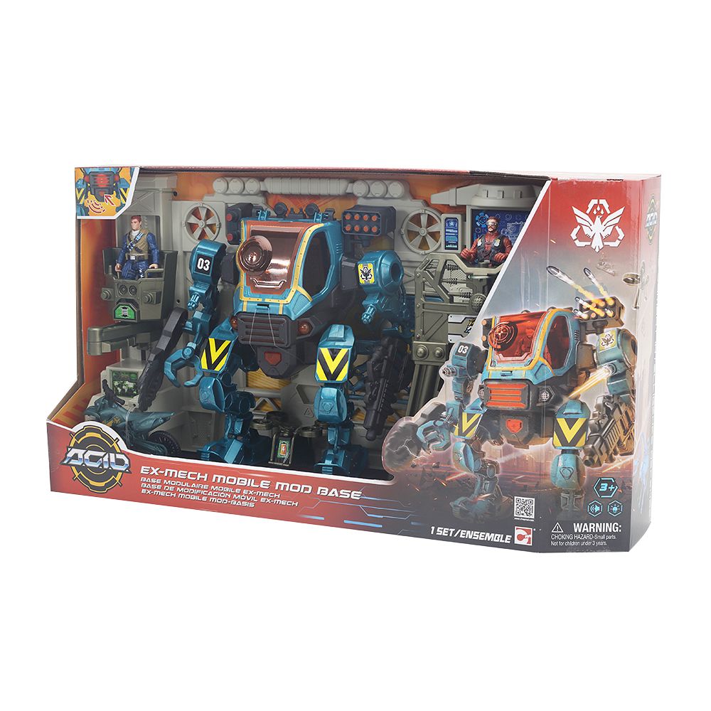 Игровой набор A.C.I.D. Мобильная база Екс-Робот (535204)