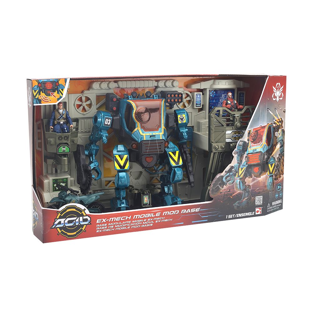 Игровой набор A.C.I.D. Мобильная база Екс-Робот (535204)