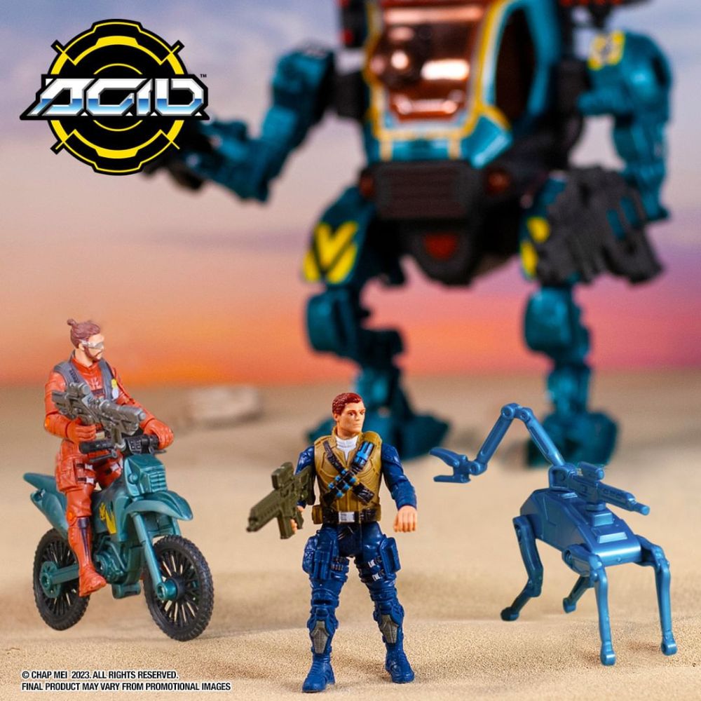 Игровой набор A.C.I.D. Мобильная база Екс-Робот (535204)