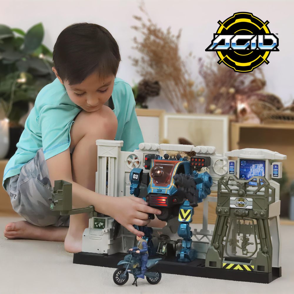 Игровой набор A.C.I.D. Мобильная база Екс-Робот (535204)