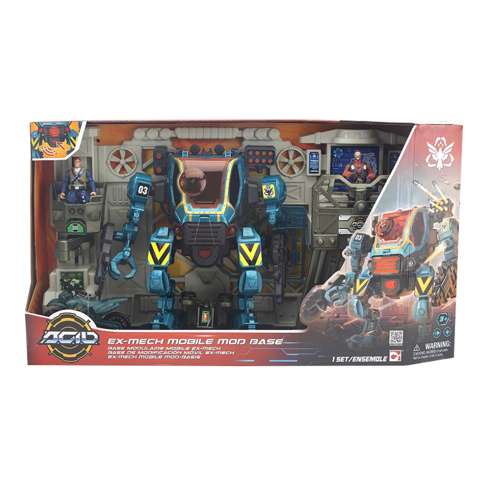 Игровой набор A.C.I.D. Мобильная база Екс-Робот (535204)