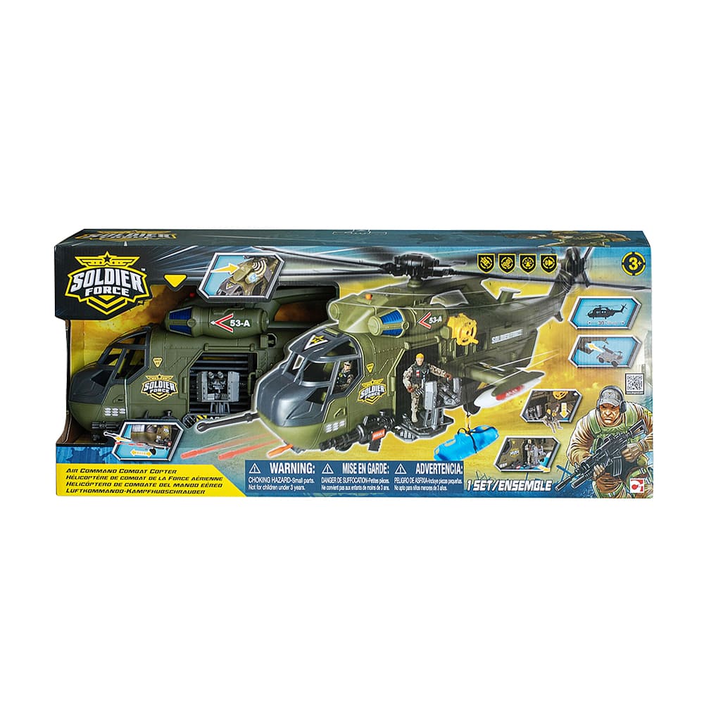 Ігровий набір Soldier Force L&#038;S Air Command Combat Copter (545163)