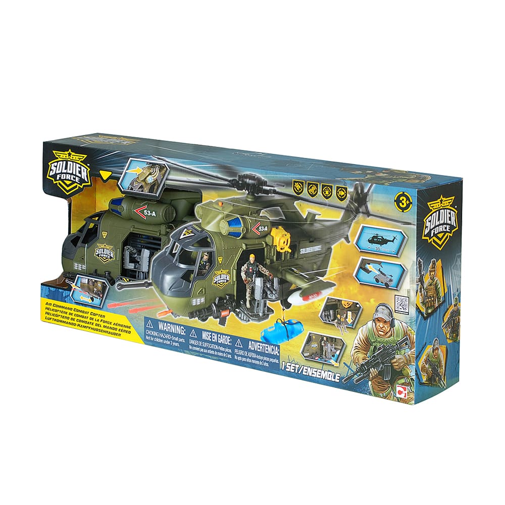 Ігровий набір Soldier Force L&#038;S Air Command Combat Copter (545163)