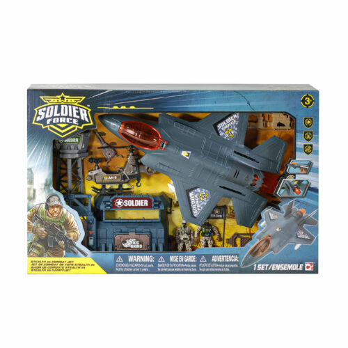 Soldier Force Stealth F-35 Combat Jet Game Set (545167)