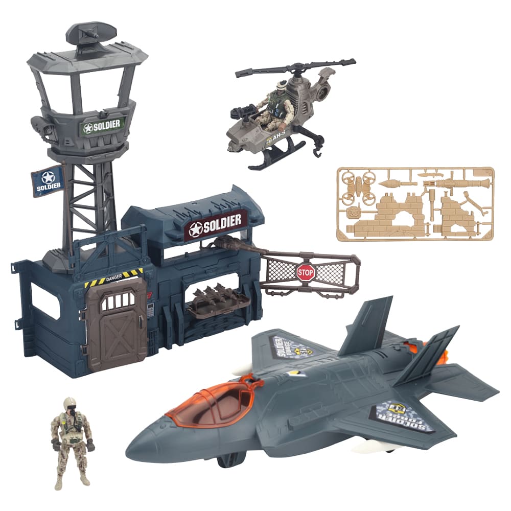 Soldier Force Stealth F-35 Combat Jet Game Set (545167)