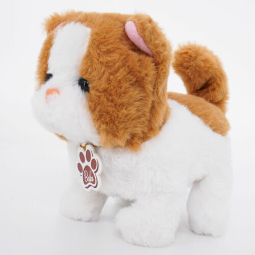 Pugs at Play Interactive Toy White and brown kitten “BELLA” (ST-PAP07)