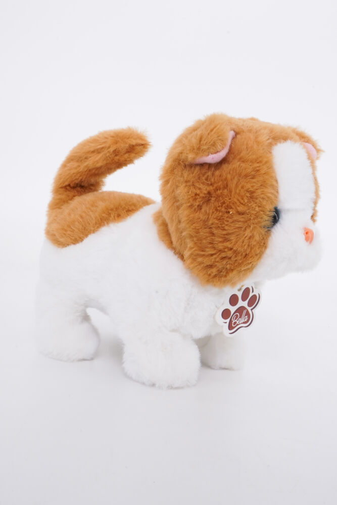 Pugs at Play Interactive Toy White and brown kitten “BELLA” (ST-PAP07)