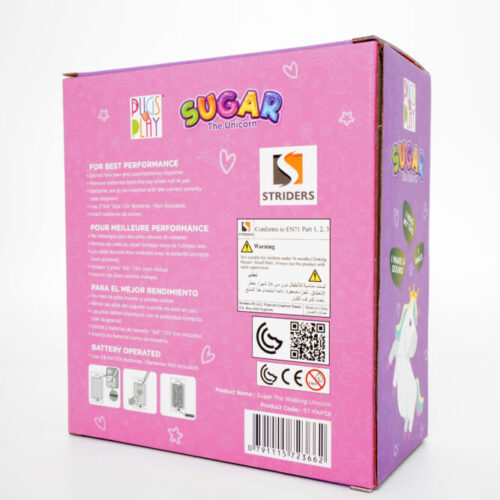 Інтерактивна Іграшка Pugs at Play Єдиноріг &#8220;Sugar&#8221; (ST-PAP38)