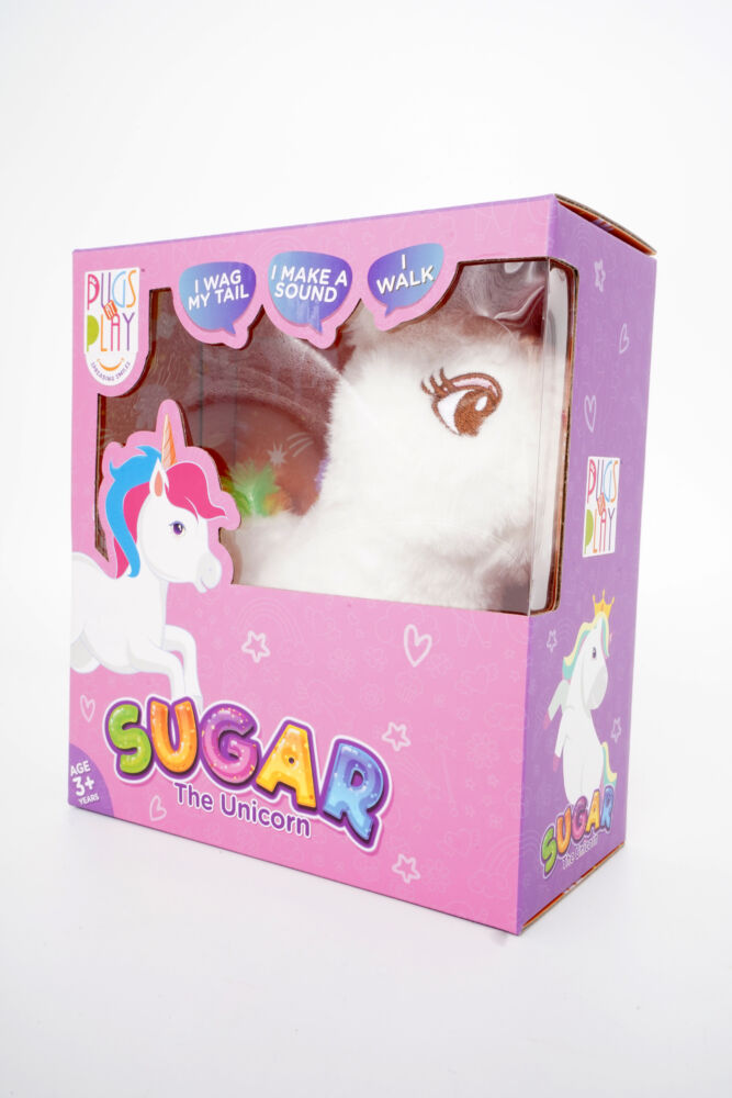 Інтерактивна Іграшка Pugs at Play Єдиноріг &#8220;Sugar&#8221; (ST-PAP38)