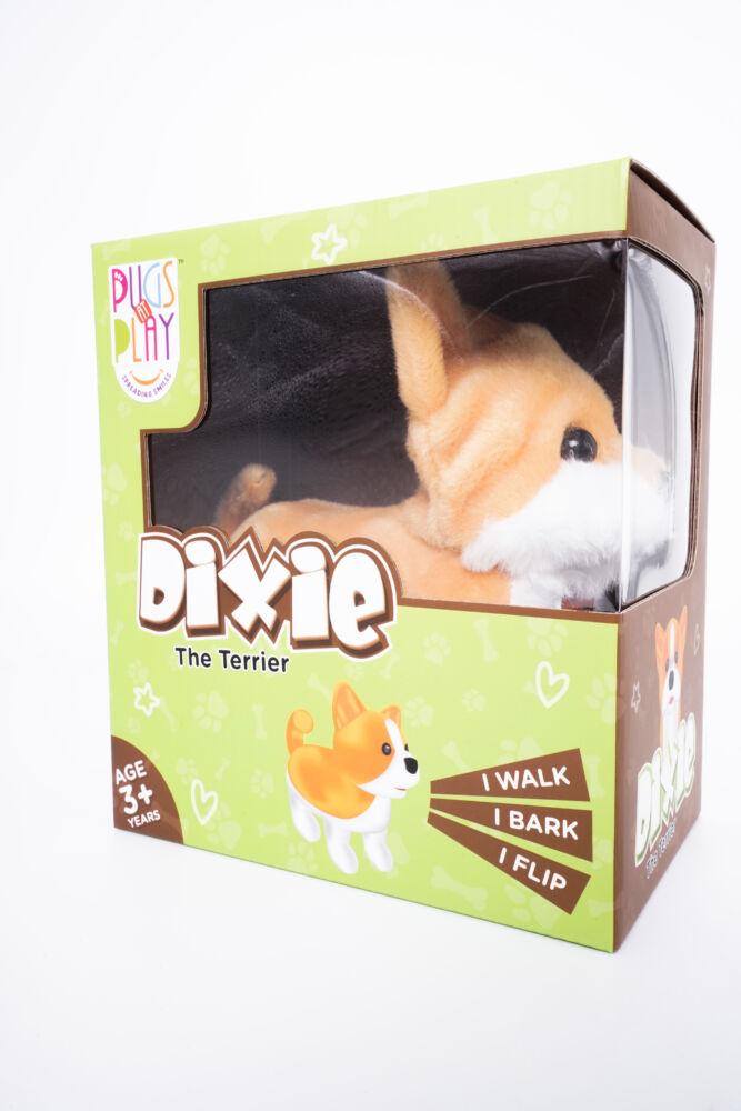 Pugs at Play Interactive Toy Dog “Dixie” (ST-PAP24)