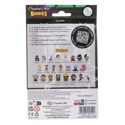 Набор для творчества Crystal Art Круэлла (CAFGR-DNY011)