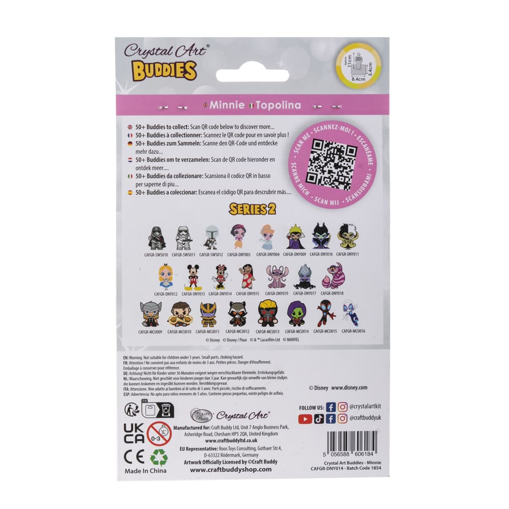 Набор для творчества Crystal Art Мини Маус (CAFGR-DNY014)