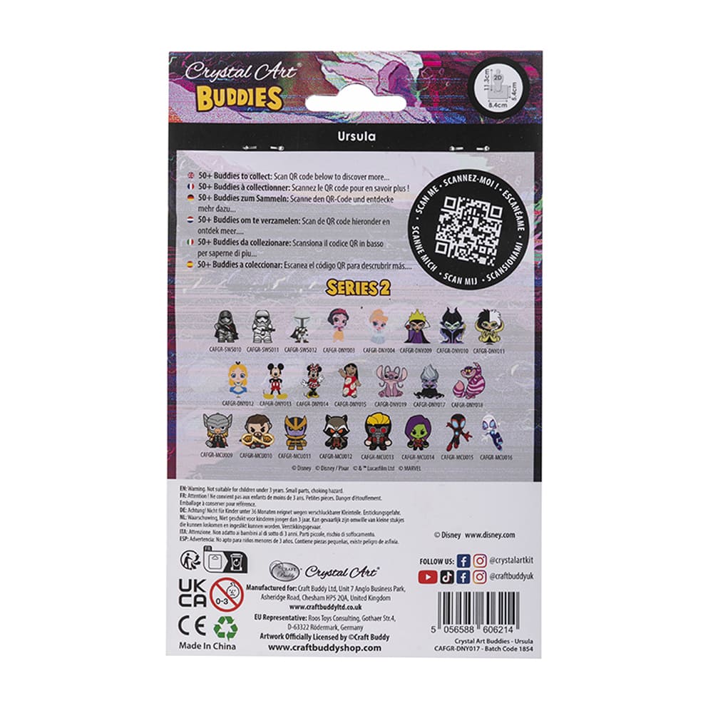 Набор для творчества Crystal Art Урсула (CAFGR-DNY017)