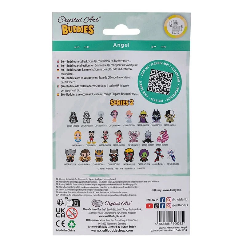 Набор для творчества Crystal Art «Энджел Стич» (CAFGR-DNY019)