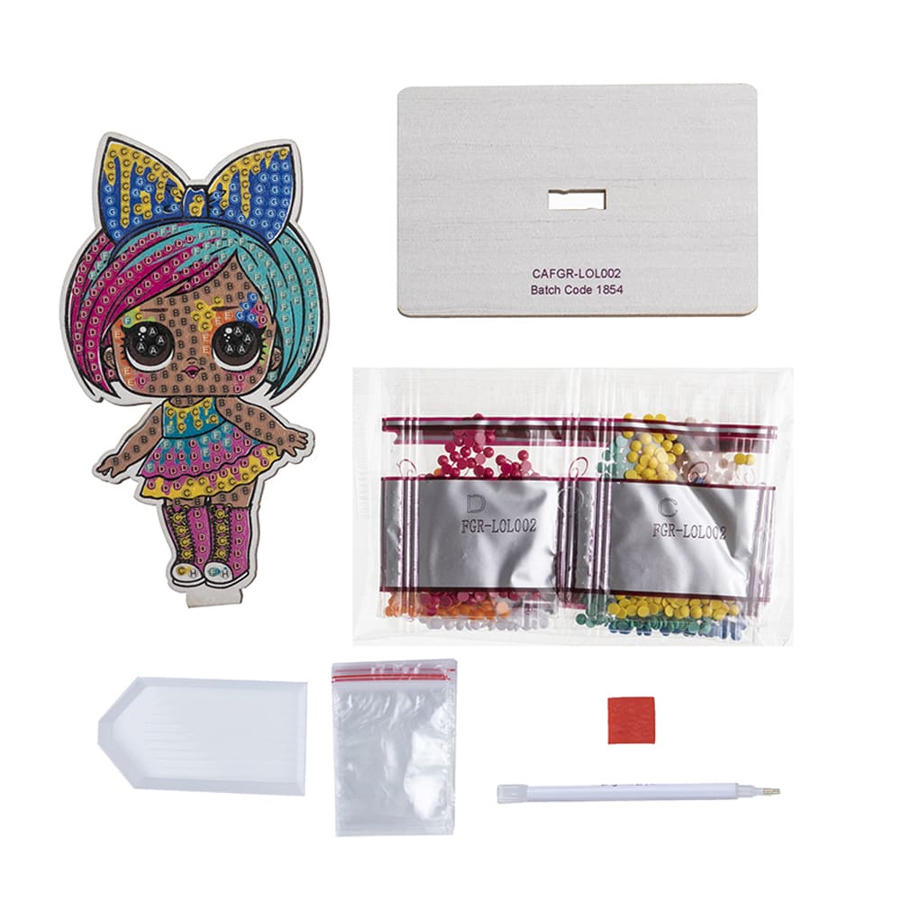 Set for creativity Crystal Art Splatters (CAFGR-LOL002)