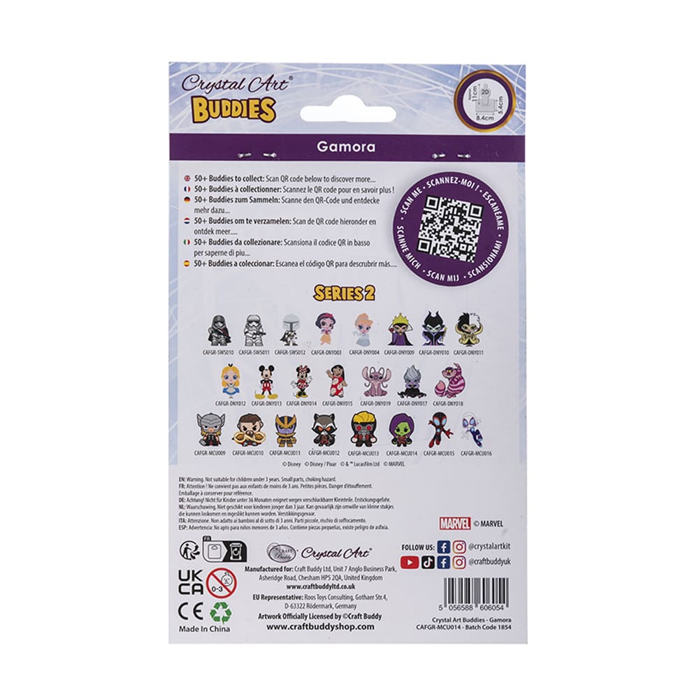 Crystal Art Gamora Craft Kit (CAFGR-MCU014)